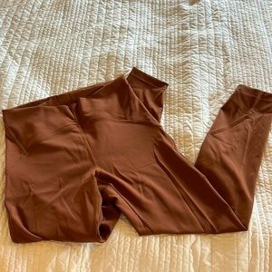 Brown Lululemon Leggings